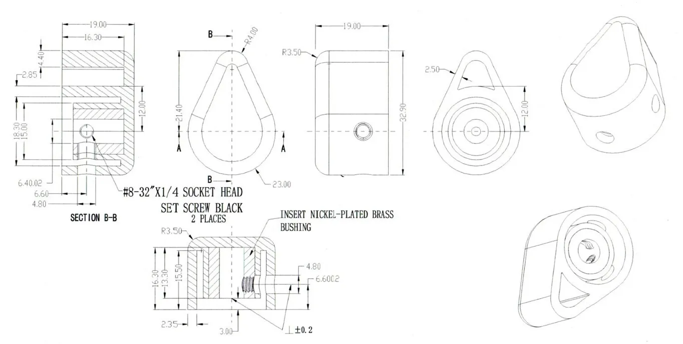 Control Knobs #2V99 Dimension 